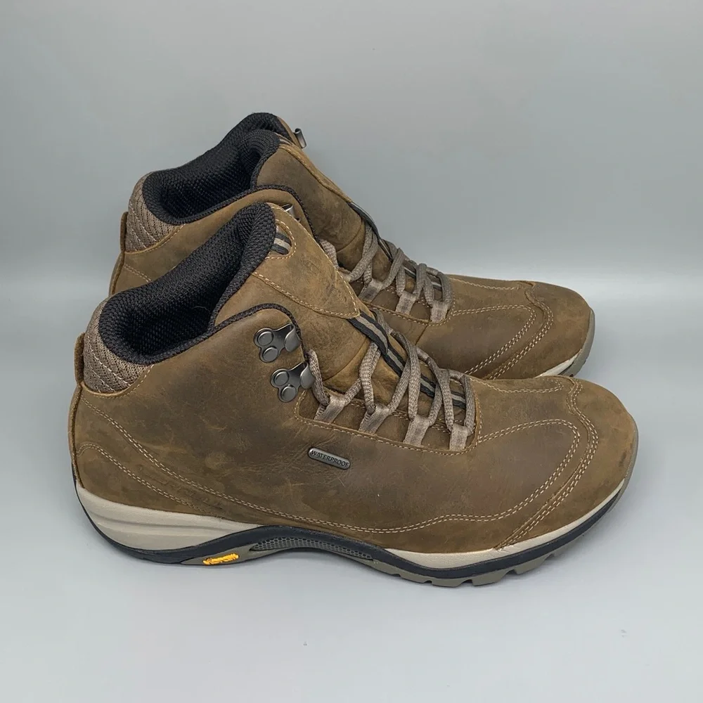 Merrell Moab Adventure Mid WP Brown‎ Hiking Boots J035344 Women’s Sz 10 NEW!